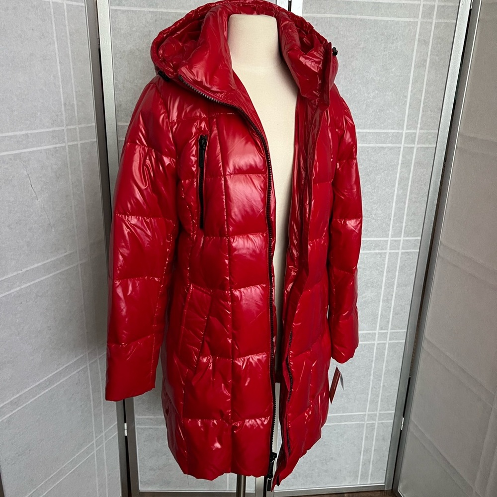 Michael Kors - Red Down-Filled Parka - Size L